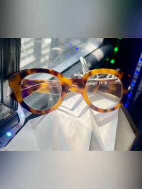 EyeBuyDirect premium progressive blue light filtering +2.5 reading glasses
